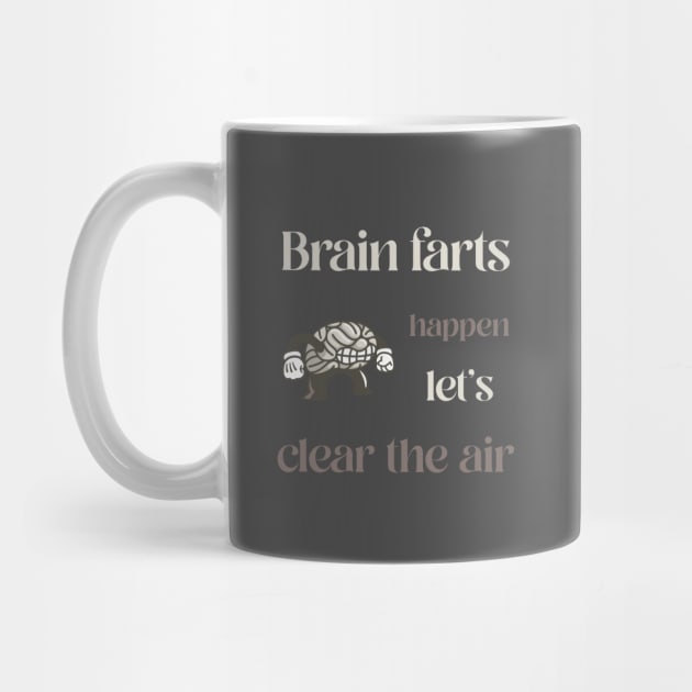 Brain Farts Happen Let's Clear the Air Men's Mental Health by Wo:oM Atelier